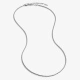 Fluid Chain Halskette - Silver