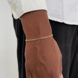 Cuban Chain Bracelet - Gold ( for him )