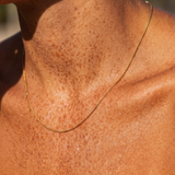 Fluid Chain Halskette - Silver