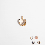 Glass Locket - Heart