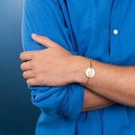 Personalized handwriting bracelet gold – 18K actual handwriting laser-engraved VECINO