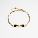 Custom Zicornia Bracelet - Eyes - Gold