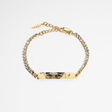 Braccialetto Zicornia personalizzato - Occhi - Gold