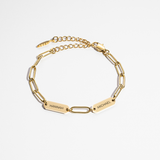 Bracciale Clip 2 Piastre - Gold