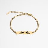 Ojos de pulsera personalizados - Gold