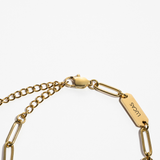 Bracciale Clip 3 Piastre - Gold