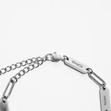 Bracciale Clip 5 Piastre - Silver
