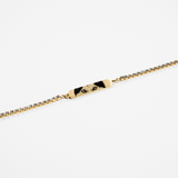 Custom Zicornia Bracelet - Eyes - Gold (pet)
