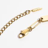 Bracciale Clip 4 Piastre - Gold