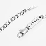 Bracciale Clip 5 Piastre - Silver