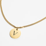 Collana personalizzata con iniziale - Gold