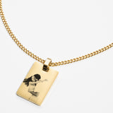 Custom Necklace Image - Gold