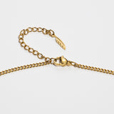 Custom Necklace Handwriting - Gold