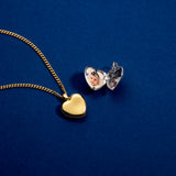 Collana con ciondolo a cuore – Silver