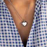 Collana con ciondolo a cuore – Silver
