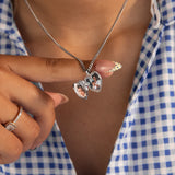 Collana con ciondolo a cuore – Silver