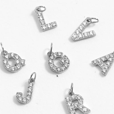 Initial Zirconia - Silver