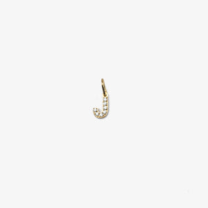 Charm Zicornia Initial J - Gold