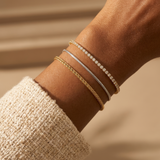 Snake Chain Bracelet - Silver ( for her )