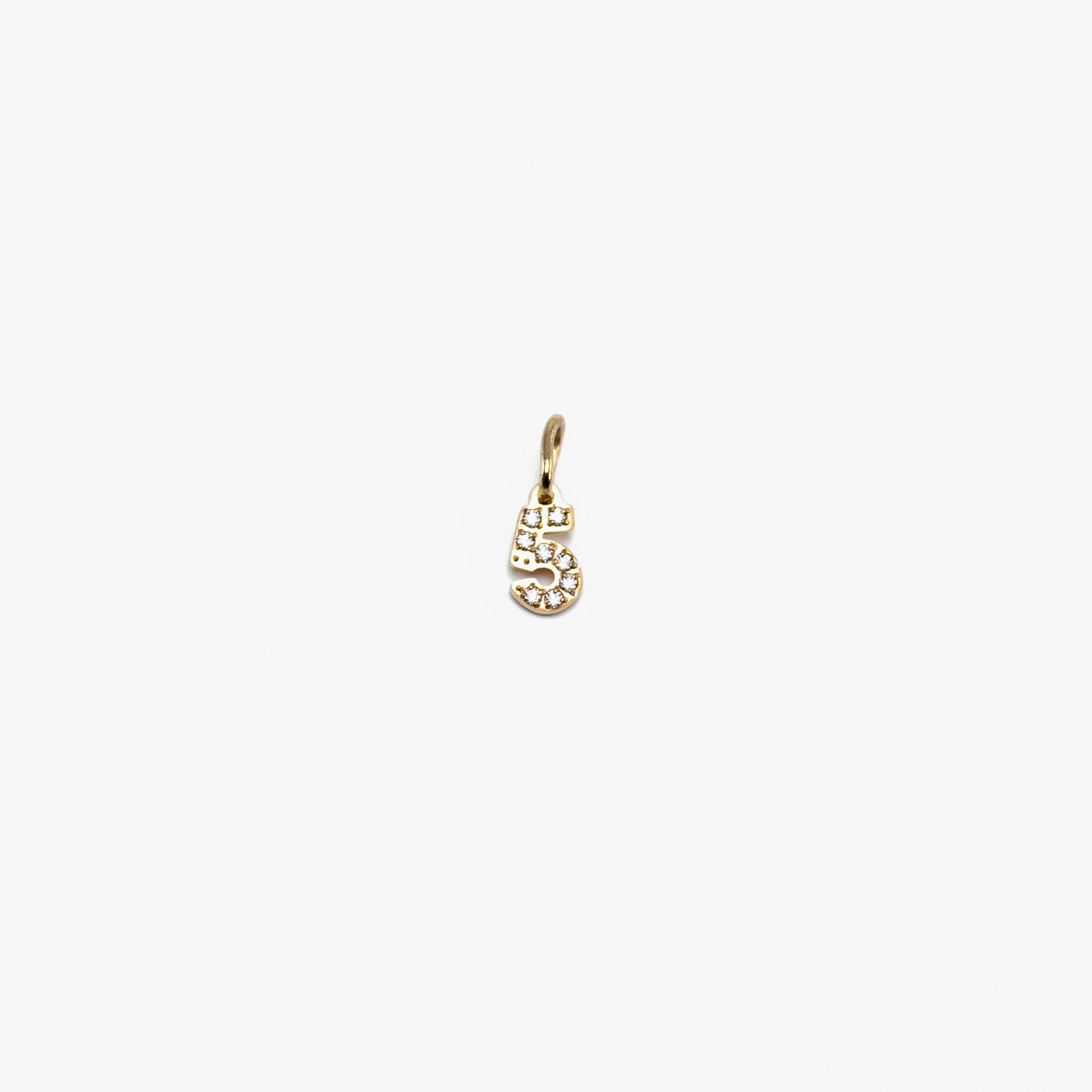 Number Zirconia - Gold