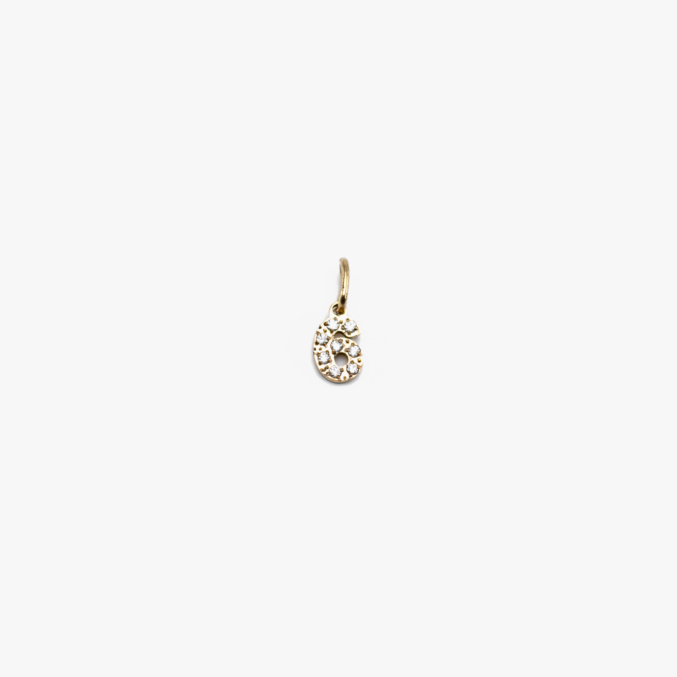 Number Zirconia - Gold