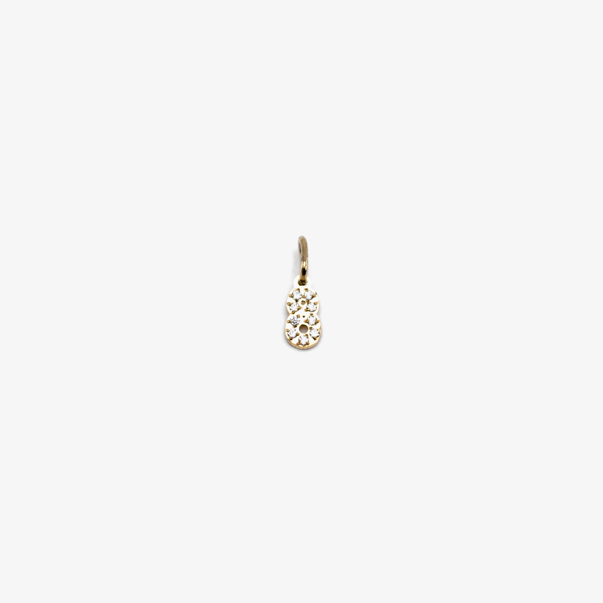 Number Zirconia - Gold