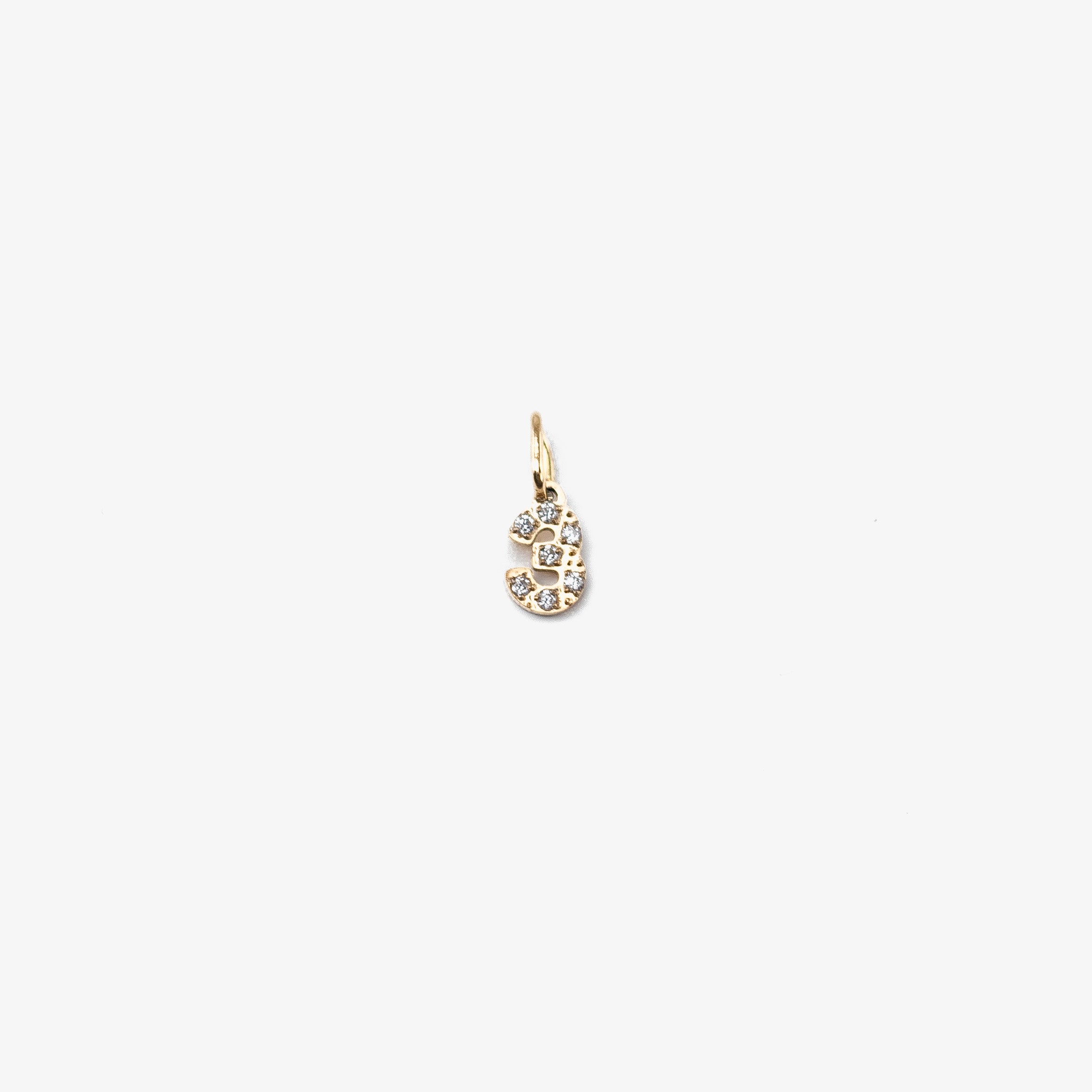 Number Zirconia - Gold