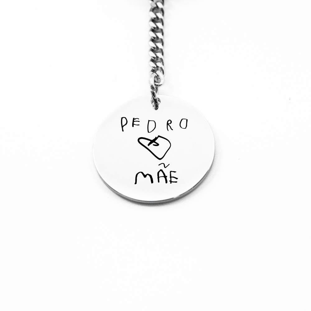 Chaveiro Personalizado - Caligrafia