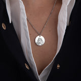 Custom Round Necklace - Outline