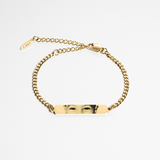 Custom Bracelet Eyes - Gold (mom)