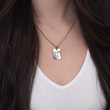 Contorno de collar personalizado - Gold