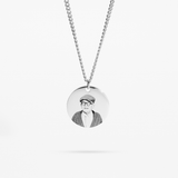 Custom Necklace - Image - Silver (memorial)