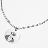 Custom Necklace - Image - Silver (memorial)
