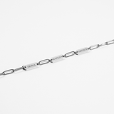 Bracciale Clip 3 Piastre - Silver