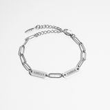 Bracciale Clip 2 Piastre - Silver