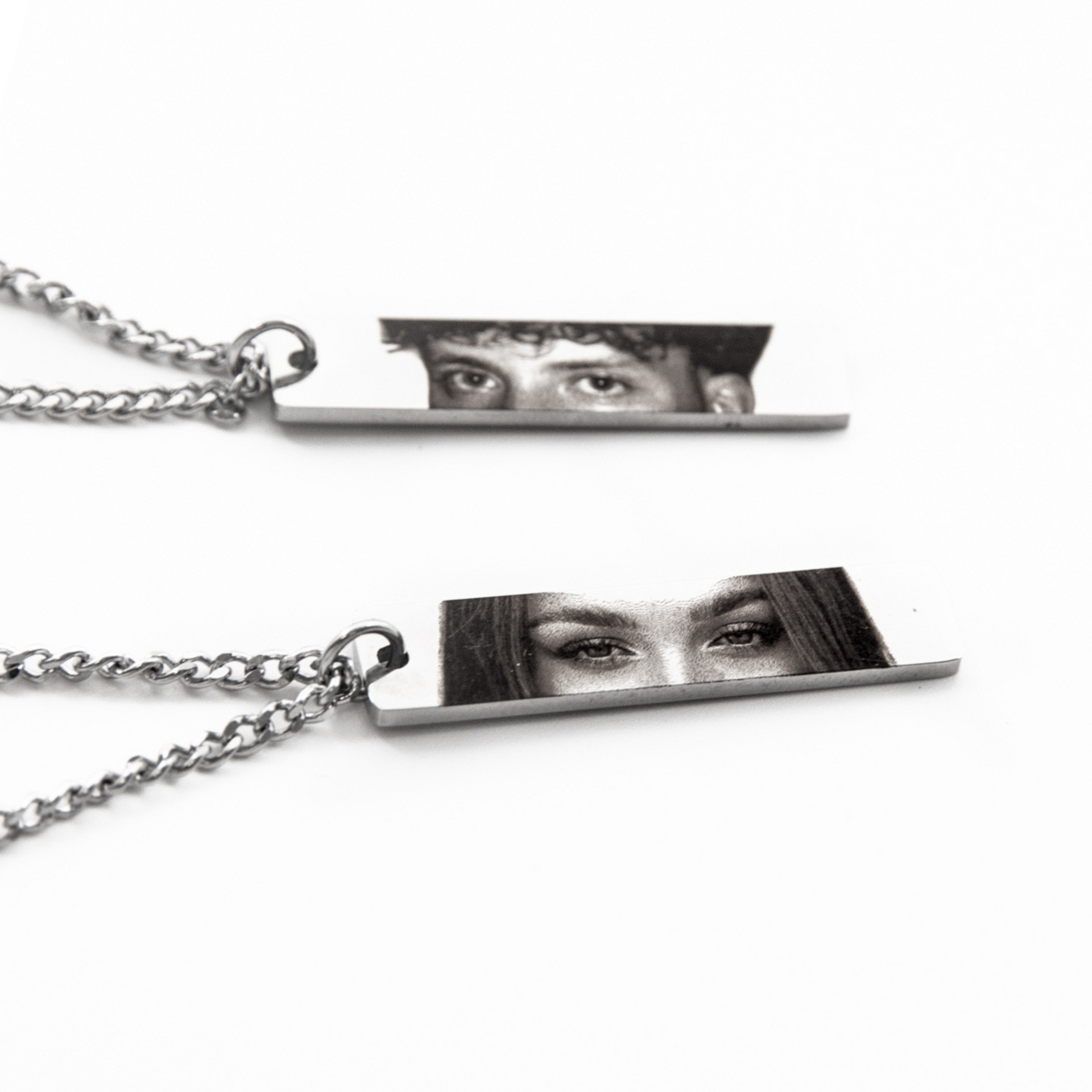 Personalized Matching Eye Necklace Set – Couples Gift | VECINO Personalized Matching Eye Necklace Set – Couples Gift | VECINO
