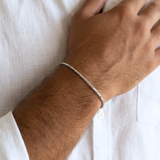 Drahtkettenarmband - Silver
