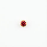 Glass Locket Charm — Birthstone