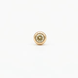 Glass Locket Charm — Birthstone