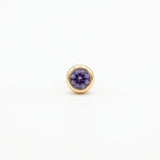 Glass Locket Charm — Birthstone