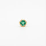 Glass Locket Charm — Birthstone