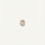 Glass Locket Charm — Initials