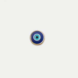 Glass Locket Charm — Evil Eye