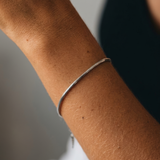 Snake Chain Bracelet - Silver ( for her )