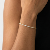 Tennis Chain Bracelet - Silver