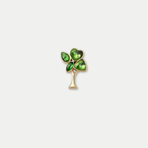 Glass Locket Charm — Little Tree